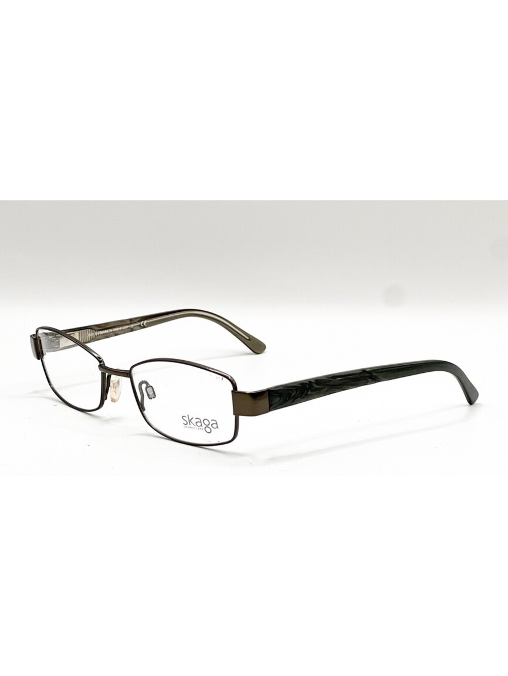 Skaga 3859 Margareta 5301 Green Full Rim Authentic Eyeglass Frames 49-16